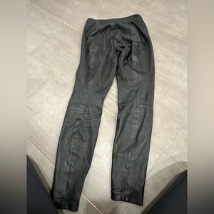 Vince leather leggings